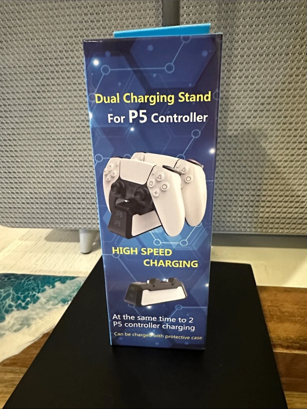 Dual Charging Stand for PS5 Controller - White